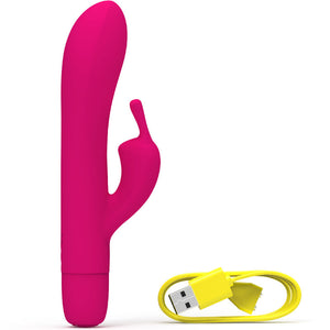 B SWISH - BWILD BUNNY INFINITE CLASSIC RECHARGEABLE VIBRATOR PINK SILICONE B SWISH