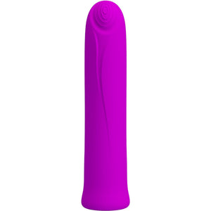PRETTY LOVE - CURTIS MINI SUPER POWER VIBRATOR 12 ФИОЛЕТОВЫХ СИЛИКОНОВЫХ ВИБРАЦИИ