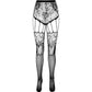 PASSION - ECO COLLECTION BODYSTOCKING ECO S004 NOIR PASSION FEMME Jarretière & Collant