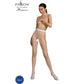 PASSION - EKO KOLEKCIJA BODYSTOCKING ECO S007 BLACK