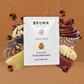 BRUMA Aloe Vera Sliding Gel 6ml Cupcake Flavor with colorful cupcakes background