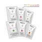 BRUMA Aloe Vera Gel Packets in Various Flavors including Piña Colada, Sweets, and Bubblegum, 6 ml Each