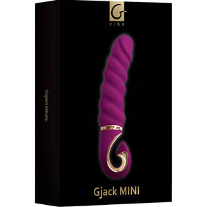 G-VIBE - GJACK MINI PURPURA SILIKONA VIBRATORS