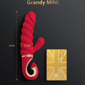 G-VIBE - GCANDY MINI SARKANAIS SILIKONA VIBRATORS