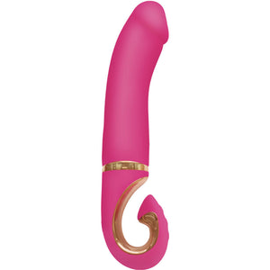 G-VIBE - GJAY МИНИ-РОЗОВЫЙ СИЛИКОНОВЫЙ ВИБРАТОР