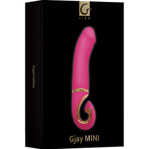 G-VIBE - GJAY МИНИ-РОЗОВЫЙ СИЛИКОНОВЫЙ ВИБРАТОР