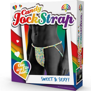 SPENCER & FLEETWOOD - RAINBOW CANDY THONG CANDY JOCKSTRAP SPENCER & FLETWOOD