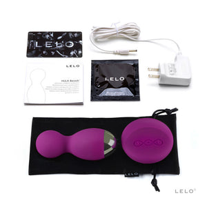 LELO - ЗНАЧОК ХУЛА ШАРЫ ФИОЛЕТОВЫЕ
