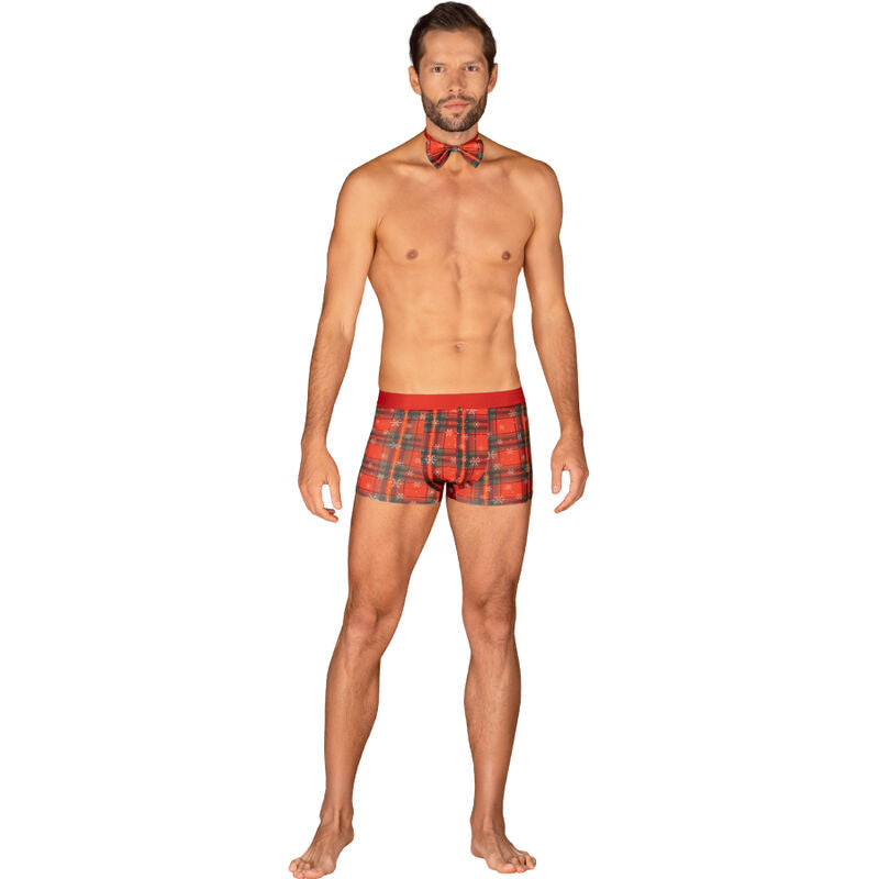 OBSESSIVE - MS MERRILO BOXERSHORTS & FLIEGE XXL/XXXL OBSESSIVE XMAS
