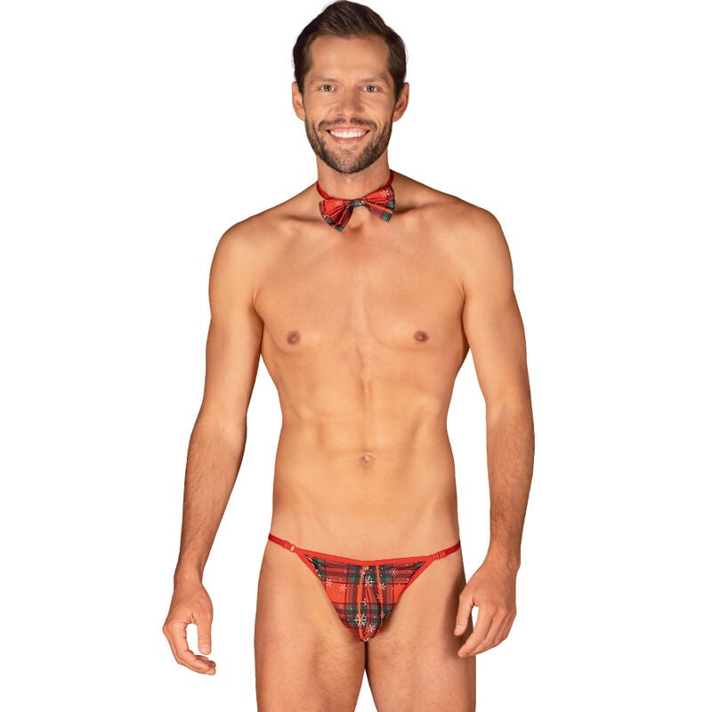 OBSESSIVE – MS MERRILO TANGA UND FLIEGE EINE GRÖSSE OBSESSIVE WEIHNACHTEN