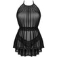 OBSESSĪVIE — SERAFIA BABYDOLL &amp; THONG XL/XXL
