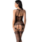 PASSION - BS095 BLACK BODYSTOCKING VIENS IZMĒRS
