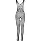 PASSION - BS098 BLACK BODYSTOCKING VIENS IZMĒRS