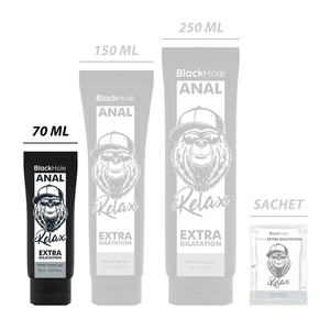 BLACK HOLE - WATER BASE GEL ANĀLĀ PLAŠINĀŠANA 70 ML