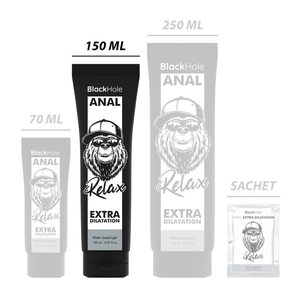 BLACK HOLE - WATER BASE GEL ANĀLĀ PLAŠINĀŠANA 150 ML