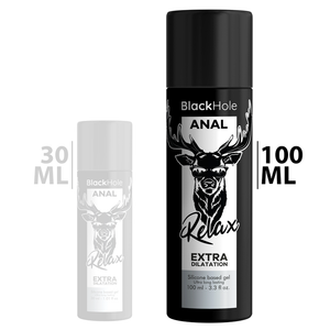 BLACK HOLE - GEL SILIKONA BĀZES ANĀLĀ DILĀCIJA 100 ML