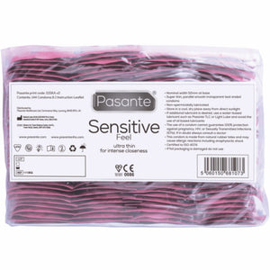 PASANTE - ПРЕЗЕРВАТИВЫ SENSITIVE УПАКОВКА 144 ШТ.