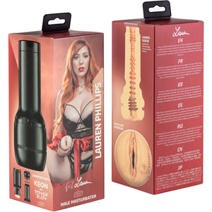 Kiiroo - Feel Lauren Phillips Stars Collection Strokers Powerblow совместим с