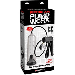 PUMP WORX - PRO-GAUGE POWER PUMP ПРОЗРАЧНЫЙ