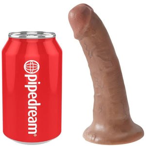 KING COCK - REALISTIC PENIS 15 CM CARAMEL KING COCK
