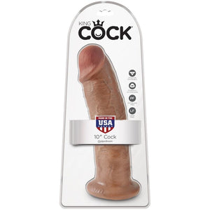 KING COCK - REALISTIC PENIS 24 CM CARAMEL KING COCK