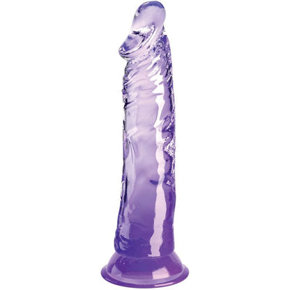 KING COCK - CLEAR REĀLISTISKS PENIS 19,7 CM VILLATS