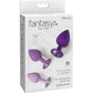 FANTASY FOR HER - VIOLET ANAL PLUG SET FANTASY FOR HER