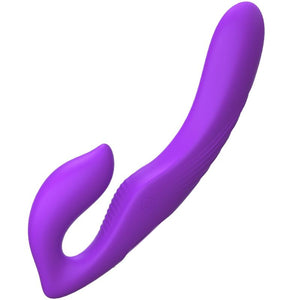 FANTĀZIJA VIŅAI — DUBULTĀS IEDARBĪBAS VIBRATORA TĀLVADĪBAS PULTS 9 VIOLETĀS LĪMEŅI