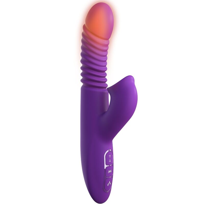 FANTASY FOR HER - CLITORIS STIMULATOR WITH HEAT OSCILLATION AND VIBRATION FUNCTION VIOLET FANTASY FOR HER