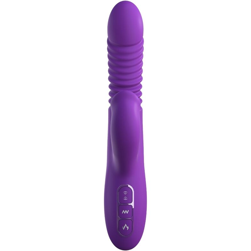 FANTASY FOR HER - CLITORIS STIMULATOR WITH HEAT OSCILLATION AND VIBRATION FUNCTION VIOLET FANTASY FOR HER