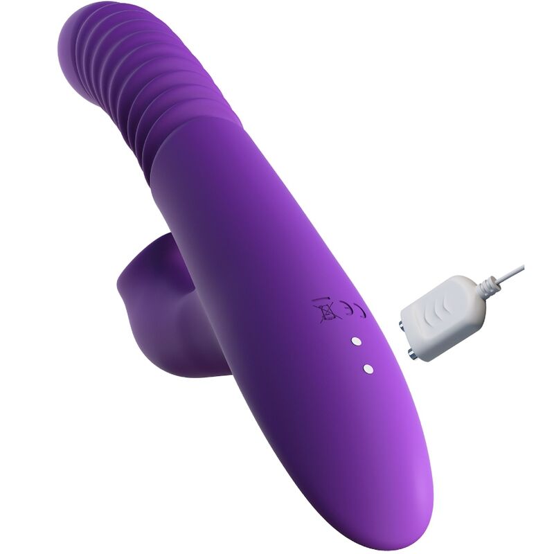 FANTASY FOR HER - CLITORIS STIMULATOR WITH HEAT OSCILLATION AND VIBRATION FUNCTION VIOLET FANTASY FOR HER