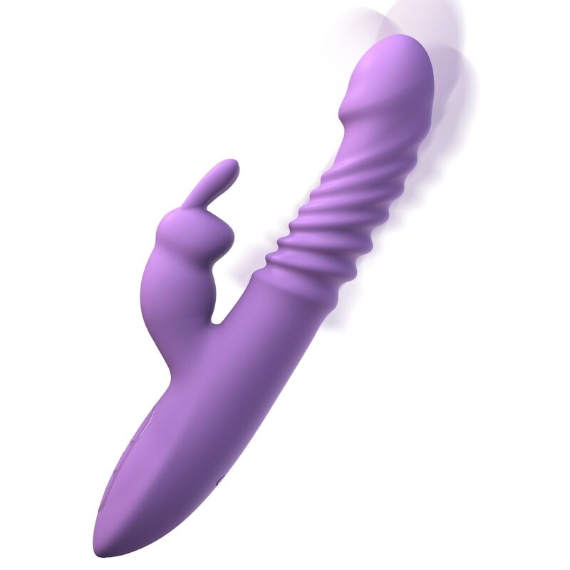 FANTASY FOR HER - RABBIT CLITORIS STIMULATOR WITH HEAT OSCILLATION AND VIBRATION FUNCTION VIOLET FANTASY FOR HER