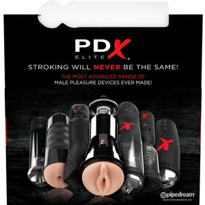 PDX ELITE - НАБОР STROKER 12 ЕДИНИЦ: 6X ВАГИНА, 3X АНО, 3X РОТ