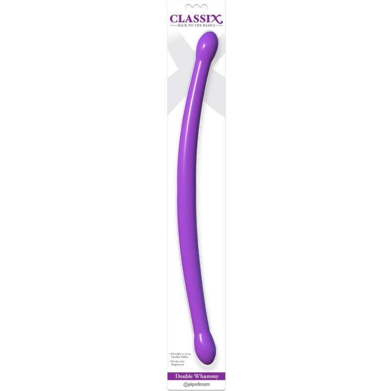 CLASSIX - FLEXIBLER DOPPELDILDO 43,7 CM LILA CLASSIX