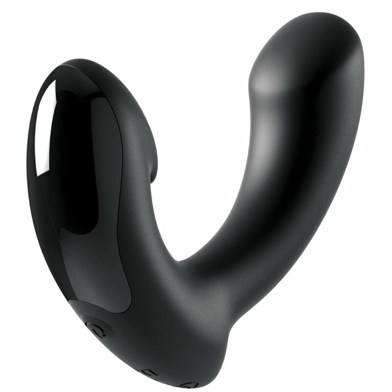 SIR RICHARDS - BLACK SILICONE P-POINT PROSTATE MASSAGER SIR RICHARDS