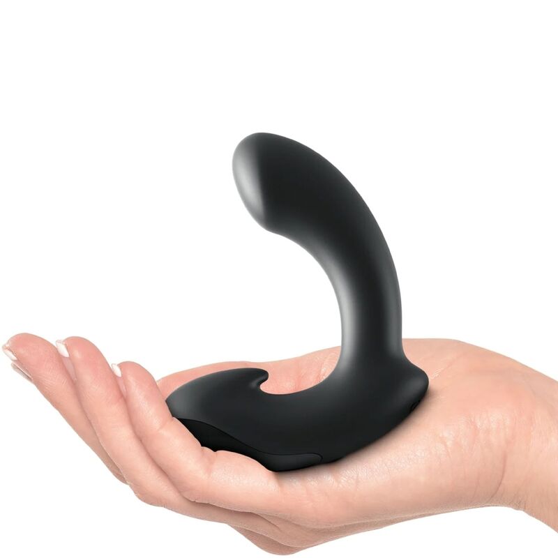 SIR RICHARDS - MASSEUR DE PROSTATE POINT P EN SILICONE NOIR SIR RICHARDS