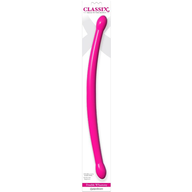 CLASSIX - FLEXIBLER DOPPELDILDO 43,7 CM ROSA CLASSIX