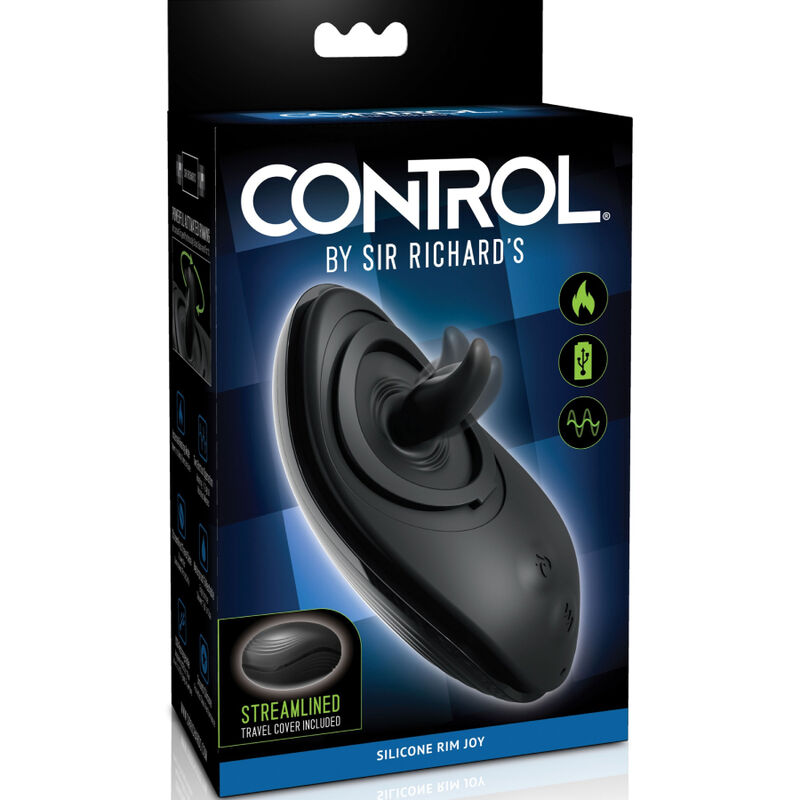 SIR RICHARDS - ANALSTIMULATOR RIM JOY VIBRATOR & SILIKON SCHWARZ SIR RICHARDS