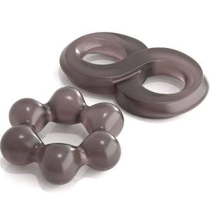 CLASSIX - SET AUS 2 RINGEN GRAUER PENIS CLASSIX