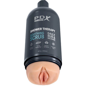 PDX PLUS — STROKER MASTURBATOR DISKRĒTA PUDELES DIZAINA NOMIERINĀŠANAS SKRUB ŠAMPŪNS