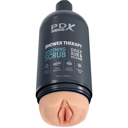 PDX PLUS — STROKER MASTURBATOR DISKRĒTA PUDELES DIZAINA NOMIERINĀŠANAS SKRUB ŠAMPŪNS
