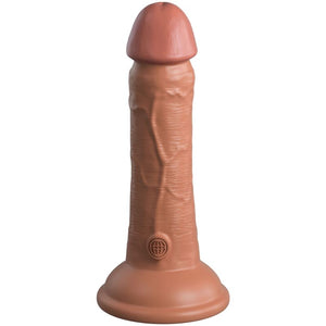 KING COCK - ELITE REALISTIC SILICONE DILDO 15.2 CM CARAMEL KING COCK