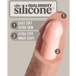 KING COCK - ELITE REALISTIC SILICONE DILDO 20.3 CM KING COCK