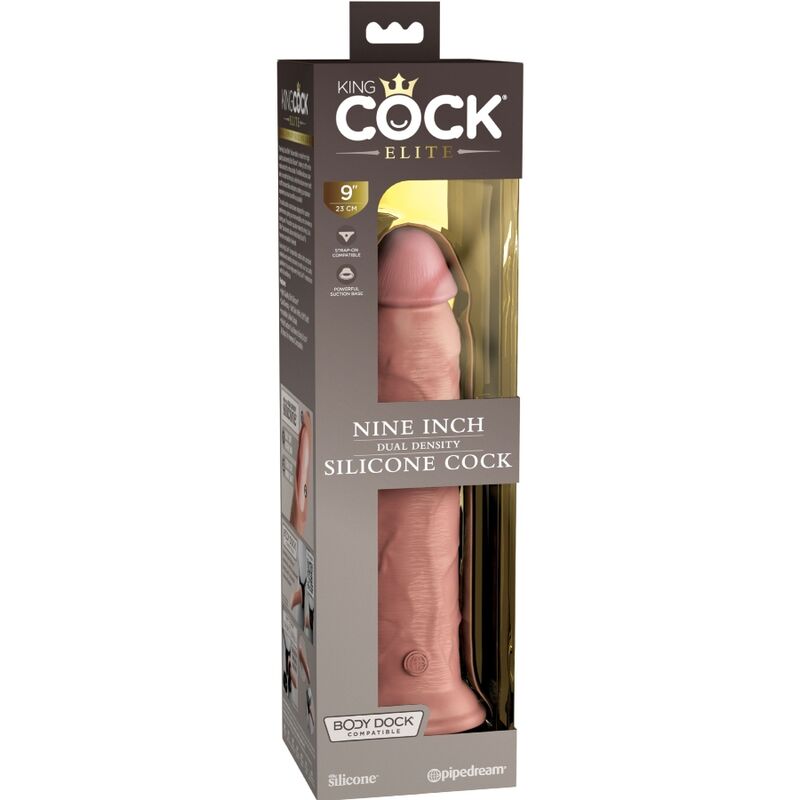 KING COCK - ELITE REALISTIC SILICONE DILDO 23 CM KING COCK