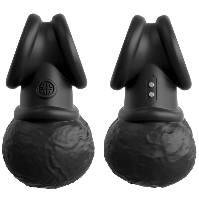 KING COCK - ELITE RING MIT VIBRIERENDEN HODEN AUS SILIKON KING COCK