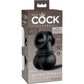 KING COCK - ELITE RING MIT VIBRIERENDEN HODEN AUS SILIKON KING COCK
