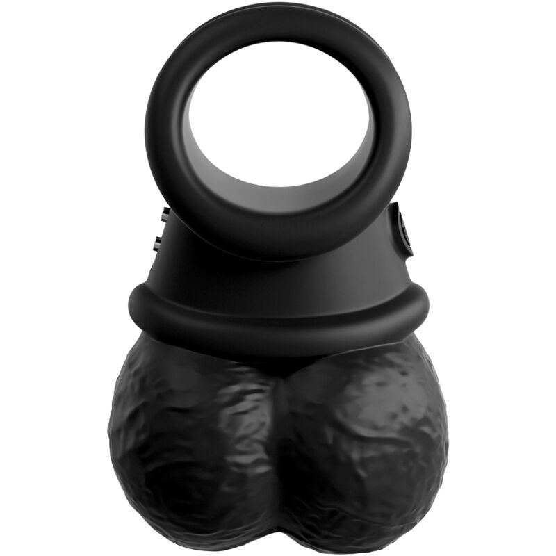 KING COCK - ELITE RING MIT VIBRIERENDEN HODEN AUS SILIKON KING COCK