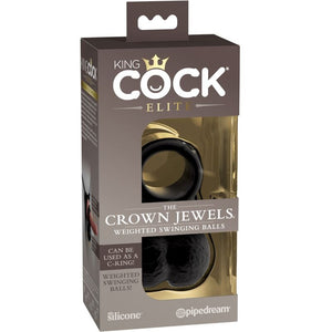 KING COCK - ELITE RING WITH TESTICLE SILICONE KING COCK