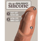 KING COCK — ELITE ĒRTA REGULĒJAMĀ IEKĀRTA AR DILDO 17,8 CM