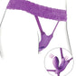 FANTASY FOR HER - BUTTERFLY HARNESS G-SPOT WITH VIBRATOR, RECHARGEABLE & REMOTE CONTROL VIOLET FANTASY FOR HER